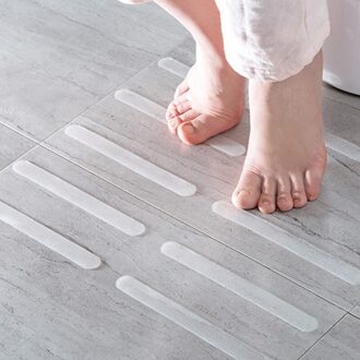 25Pcs Keuken En Badkamer Transparante Anti-Slip Stickers Trap Stappen Tape Bad Douche Anti-Slip Strips