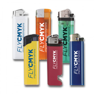 25x aanstekers bedrukken met logo of bedrijfsnaam drukken