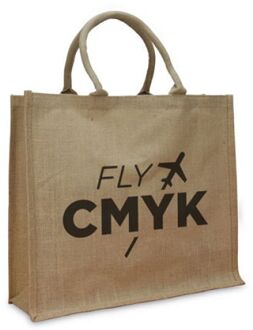 25x jute tassen met logo - kies uit meerdere formaten (25 st) drukken