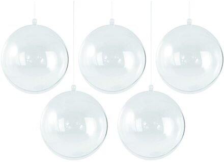 25x Kerstballen 12 cm om te zelf te vullen