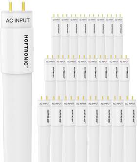 25x LED T8 TL buis 120 cm 18 Watt 1700lm 6000K incl. starter