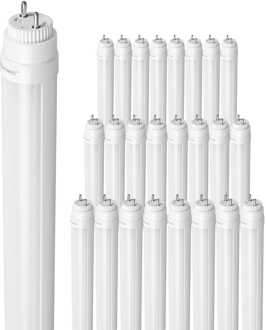 25x LED TL Buis 120cm - T8 G13 Fitting - 12/18 Watt 3600 lumen (200lm/W) - 4000K neutraal wit - Flikkervrij - Vervangt 150 Watt (150W/840) - Incl. Starter