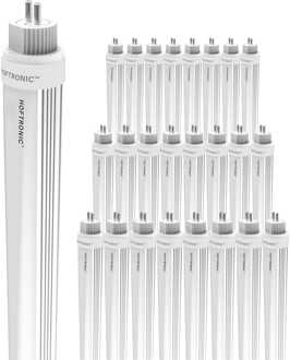 25x LED TL Buis 145cm - T5 G5 Fitting - 16/24 Watt 4800 lumen (200lm/W) - 6000K Daglicht wit - Flikkervrij - Vervangt 200 Watt - (200 Watt/860)
