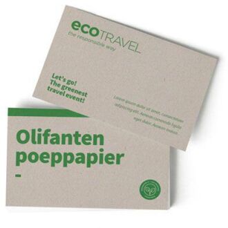 25x olifantenpoep papier bedrukken - geurloos en duurzaam papier (10 st) drukken