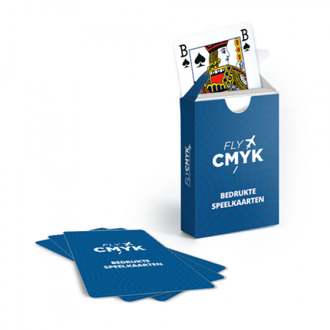 25x sets bedrukte speelkaarten - professionele speelkaarten full color bedrukt (25 st) drukken