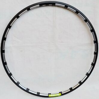 26/27. 5 mountainbike ring double layer aluminiumlegering disc 24 cnc velg 26 duim groen
