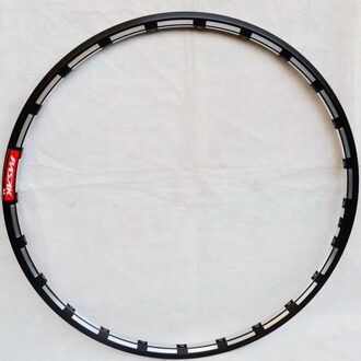 26/27. 5 mountainbike ring double layer aluminiumlegering disc 24 cnc velg 26 duim rood
