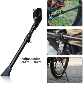 26-36cm Caballete Bicicleta MTB Bicycle Parking Rack Cycling Parts Mountain Road Bike Support Side Stand Kick Stand For Bicycle