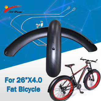 26" 4.0 Mud Guards for Fat Bike Fender set for Wide Wheel Bicycle Snow Beach Full Cover bike Accessories fender free shipping