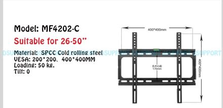 26-50 "Universele Muur TV Mount MF4202 MF4202C