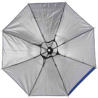 26 "Diameter Elastische Band Vissen Hoofddeksels Paraplu Hoed Donkerblauw