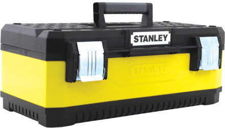 26 Inch Metalen/Kunststof Toolbox Zwart