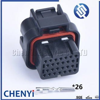26 Pin 3-1437290-7 AMP Tyco 1.0mm Series ECU Automotive Connector Electrical Socket oil gas Electrical connector For Cars Suzuki