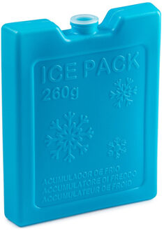 260 grams koelelementen 13 x 10.5 cm blauw