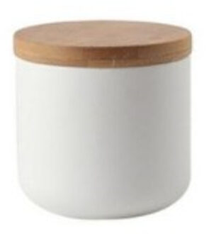 260 Ml 800 Ml 1000 Ml Nordic Stijl Verzegeld Keramische Opslag Pot Voor Specerijen Tank Container Met Deksel Fles Koffie thee Snoep Keuken wit S