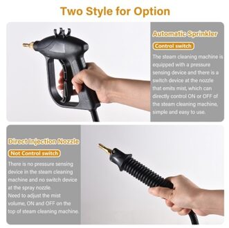 2600W Portable Steam Cleaner High Temperature Pressurized Self-control Steam Cleaning Machine (Direct Injection)