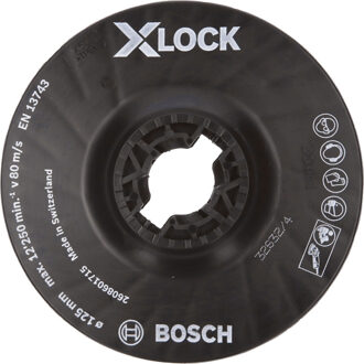 2608601715 X-Lock Steunschijf voor fiberschijven - Medium - 125mm