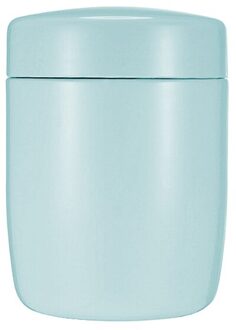 260Ml Draagbare Lunch Cup Roestvrij Staal Water Cup Voor Ontbijt Lekvrije Reizen Fles Cup Geïsoleerde Mok Voor office Home blauw 260ml