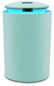 260Ml Mini Luchtbevochtiger Ultrasone Aroma Essentiële Olie Diffuser Draagbare Home Auto Mist Maker Fogger Kleurrijke Led Night Lamp groen