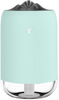 260Ml Mini Usb Luchtbevochtiger Essentiële Olie Diffuser Aroma Diffuser Met Led Air Verdamper Voor Familie Auto Kantoor Blauw