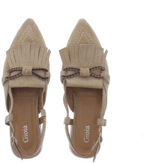 2611202 | maat: | kleur: | dames open-pumps | materiaal: suède - maat 37 Beige