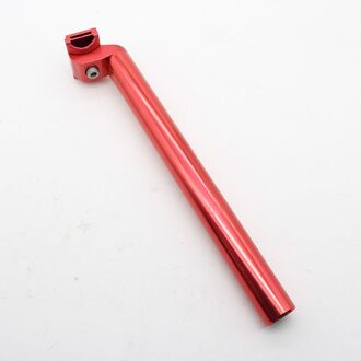 27.2X300Mm Zadelpen Dode Snelheid Seat Buis All-Aluminium Zadel Buis Sneeuwscooter Zadelpen Fiets Accessoires birght rood 300