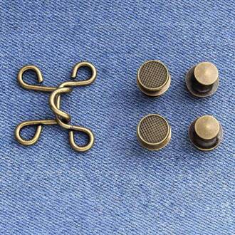 27/32Mm Verstelbare Nail-Gratis Taille Gesp Intrekbare Nailfree Jeans Broek Kleding Metalen Knop Taille Gesp BE / 32MM