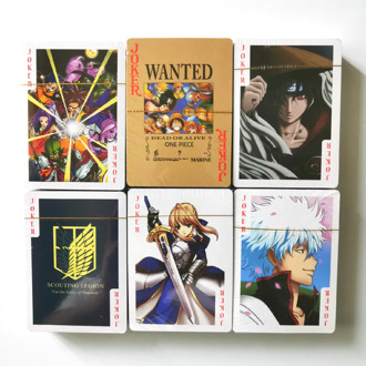 27 Styles ONE PIECE Dragon Ball Z NARUTO Anime Poker Toys Hobbies Hobby Collectibles Game Collection Cards