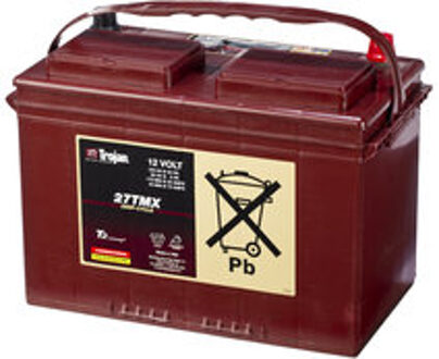 27 TMX 12V 105Ah deep cycle