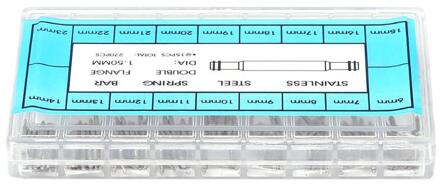 270 Stks/doos 6-23 Mm Horloge Band Vaste As Verbindingsas Strap Link Pins