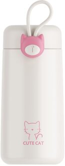 270Ml Mini Rvs Thermos Thee Leuke Water Fles Voor Meisjes Thermos Leuke Koffiemok Reizen Thermosflessen Reizen mok C