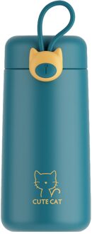 270Ml Mini Rvs Thermos Thee Leuke Water Fles Voor Meisjes Thermos Leuke Koffiemok Reizen Thermosflessen Reizen mok D