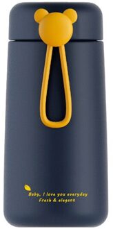 270Ml Mini Rvs Thermos Thee Leuke Water Fles Voor Meisjes Thermos Leuke Koffiemok Reizen Thermosflessen Reizen mok