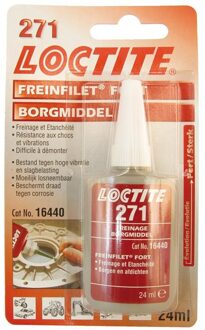 271 Schroefdraadborgmiddel Rood 24ml - Hoge sterkte