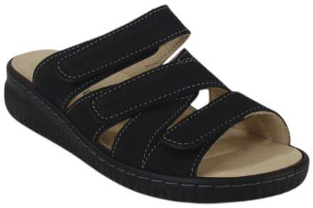 2710001-002 dames slippers - maat 40 Zwart