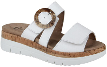 2710003-100 dames slippers - maat 39 Wit