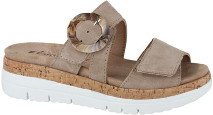 2710003-453 dames slippers - maat 42 Beige