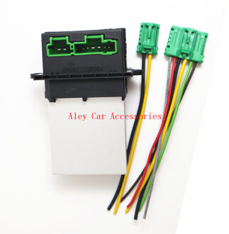 27150-ED70A Heater Fan Control Module Weerstand Plug Voor Megane Sport Voor Tourer Voor Scenic Mk 2 C2 C3 C5 1.4 1.6 2.0 16V Resistor en plug