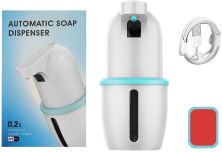 275Ml Automatische Schuimende Dispenser Wall Mounted Touchless Usb Schuim Container Keuken Wc Intelligente Sensor Zeepdispenser 03