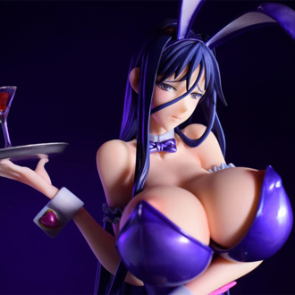 27cm Scale Sexy Bunny Girl Suzuhara Misa Action Figure Mahou Shoujo PVC Anime Model Toy Gift Collectibles Bra Removable