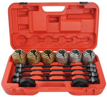 27Pcs Universal Press and Pull Sleeve Tool Kit Bush & Bearing Remover Set