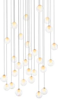 28.28 Random Hanglamp - Transparant - Rechthoekige plafondkap