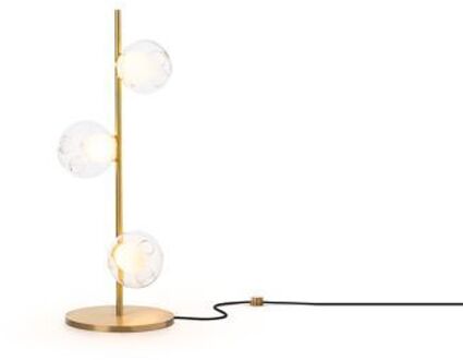 28.3 Short Vloerlamp - Transparant - Messing base