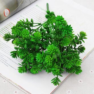 28 Hoofden Succulent Greens Boeket Flores Plastic Kunstmatige Bladeren Decoratie Nep Planten Tuin Room Decor