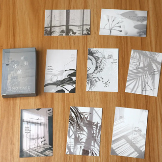 28 Sheets/Set Between Light and Shadow Lomo Card Van Gogh Vintage Oil Painting Mini Postcards Message Card