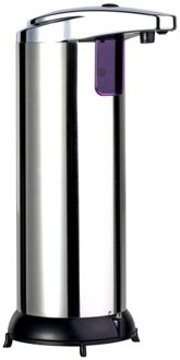 280 ML Rvs IR Sensor Touchless Automatische Zeepdispenser voor Keuken Badkamer Home Zwart