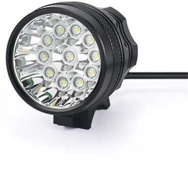 28000 Lm 11 * T6 LED Fiets lantaarn fiets Koplamp Lamp Zaklamp Lichten 6400 mAh batterij farol bike licht #2A26