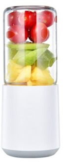 280Ml Elektrische Juicer Citroensap Afzuigkap Usb Draagbare Voedsel Mixer Machine wit
