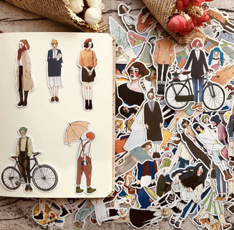 280pcs Cute kawaii self-made Pretty girls scrapbooking Stickers /Decorative Sticker /notebook diary welt DIY Craft Photo Albums