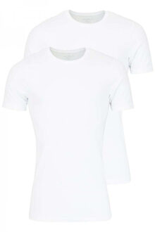 2822 body fit o-neck 00 white t-shirt o-ne Wit - M